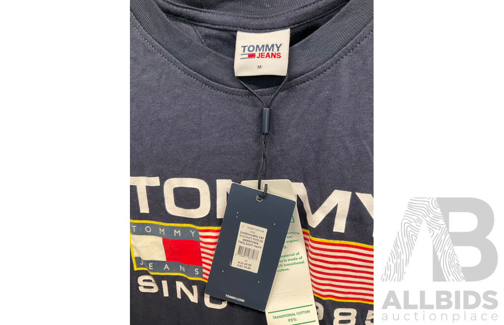 Assorted Bundle Size M Branded TOMMY HILFIGER and LACOSTE - Lot of 3