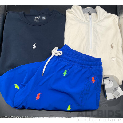 Assorted Bundle Size M/L Branded Ralph Lauren - Lot of 3