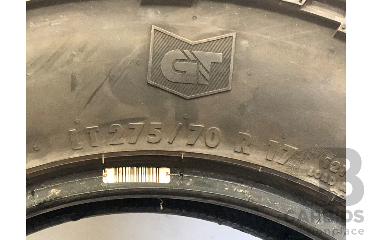 General Grabber A/T 17 Inch Tyres - Lot of Three