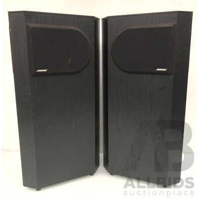 Pair of Bose 401 Direct/Refleecting Speakers with Stereo Space Array