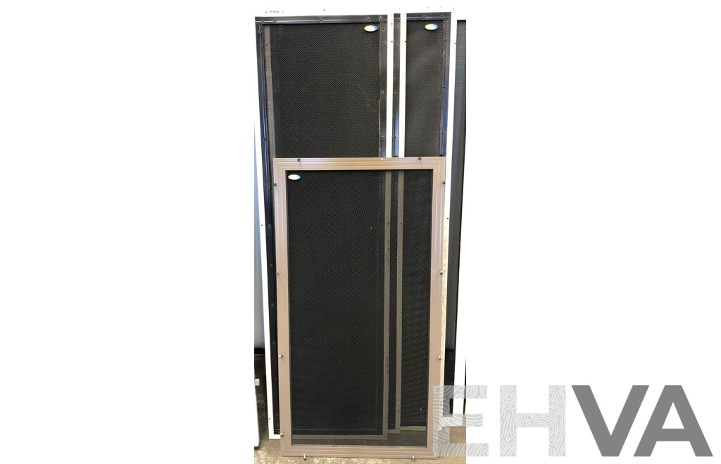 Crimsafe Security Screens and Security Screen Door- Lot of Nine