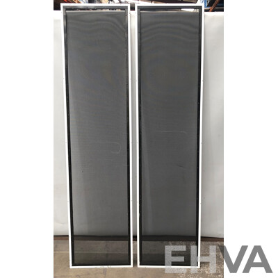 Crimsafe Window Security Screens, and Glass Sliding Window - Lot of Six