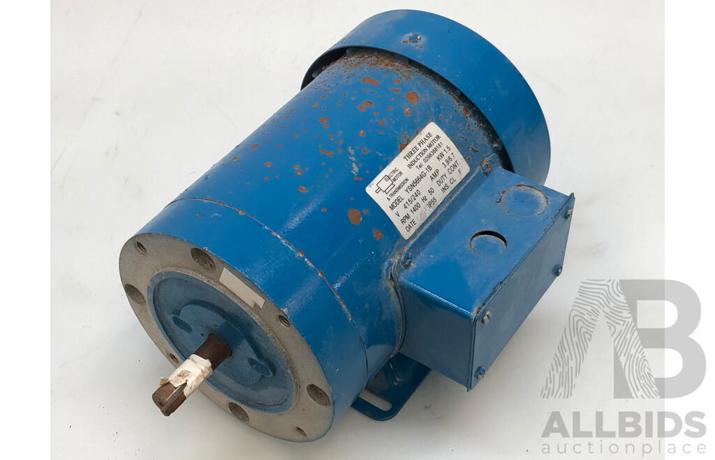 SMC Three Phase Induction Motor