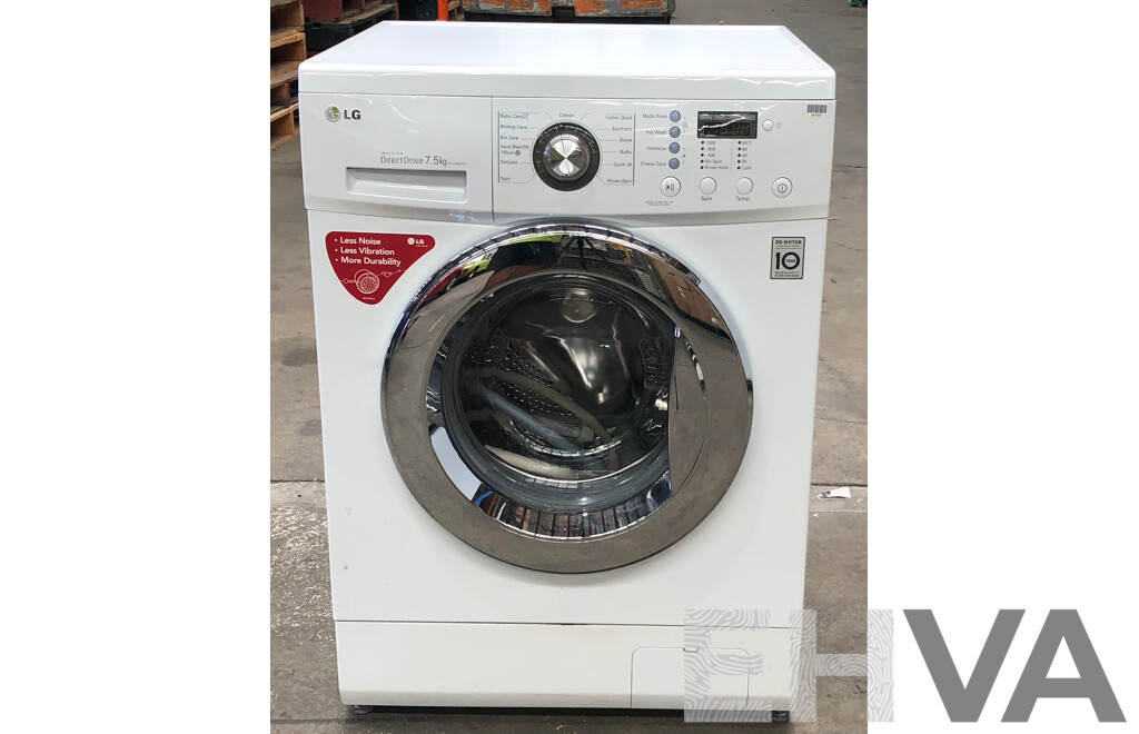 LG Direct Drive Inverter 7.5 Kg Front Loader Washing Machine