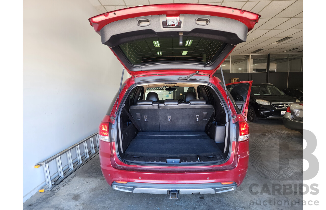 10/2012 Ford Territory TITANIUM (4x4) AWD SZ 4D Wagon Red 2.7L