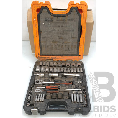 Bahco 1/4 Inch  & 1/2 Inch Combination Spanner and Socket Set