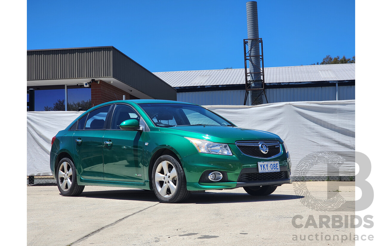 09/2011 Holden Cruze SRi V FWD JH 4D Sedan Green 1.4L