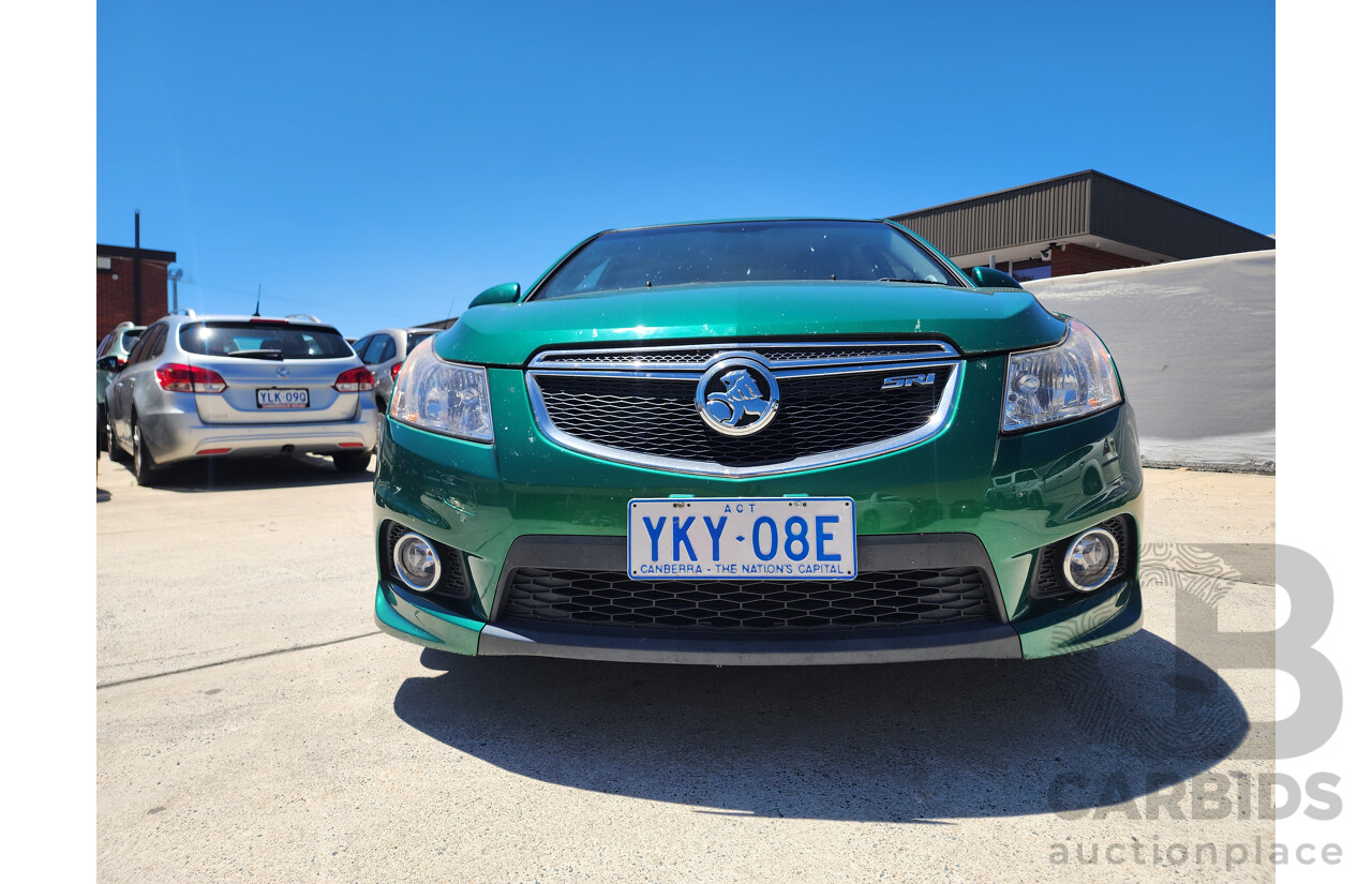 09/2011 Holden Cruze SRi V FWD JH 4D Sedan Green 1.4L