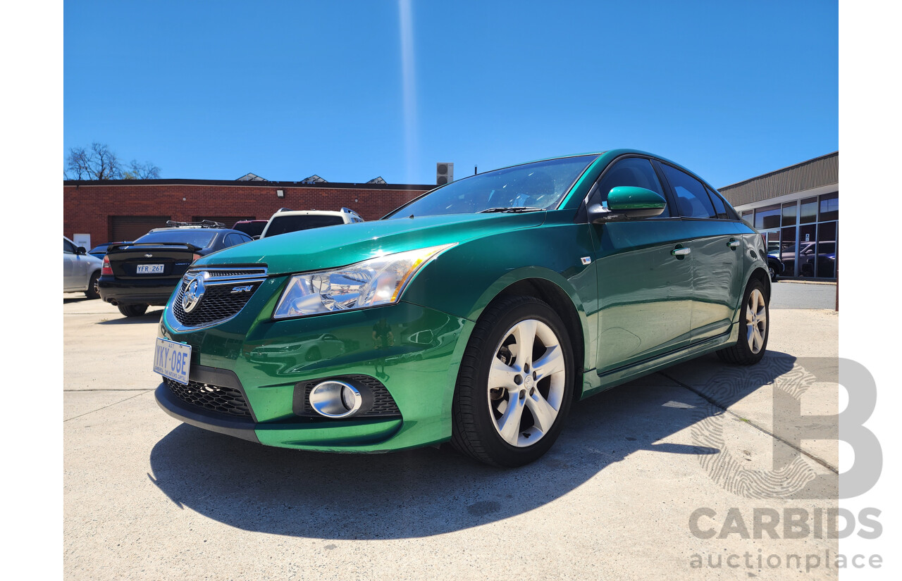 09/2011 Holden Cruze SRi V FWD JH 4D Sedan Green 1.4L