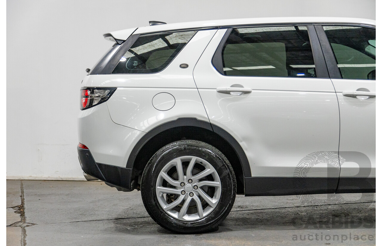 06/2017 Land Rover Discovery Sport TD4 150 SE (AWD) LC MY17 4D Wagon Fuji White 2.0L Turbo Diesel - 7 seater