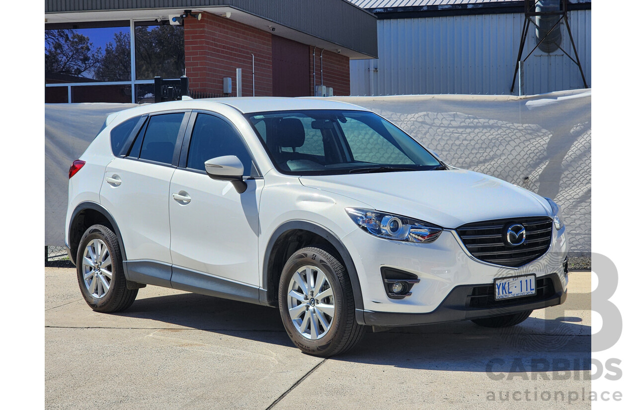 1/2015 Mazda Cx-5 MAXX Sport (4x4) MY15 4d Wagon White 2.5L