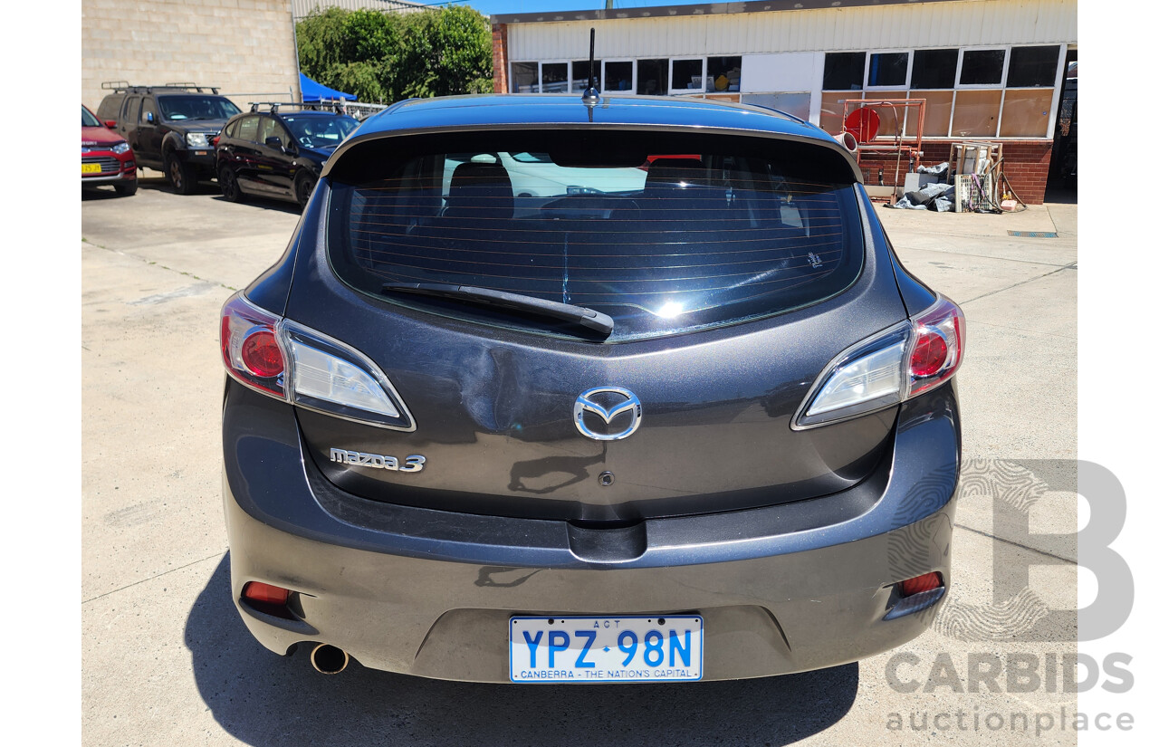 2/2012 Mazda Mazda3 NEO BL 11 UPGRADE 5d Hatchback Grey 2.0L