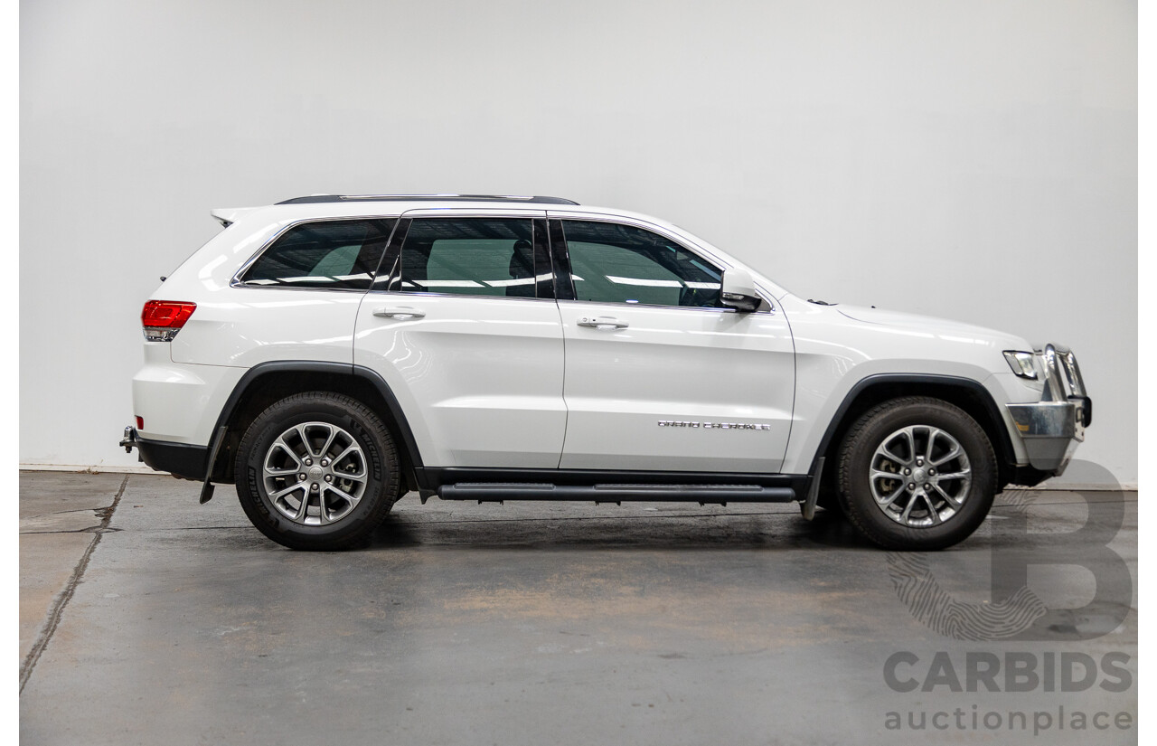 10/2014 Jeep Grand Cherokee Laredo (4x4) WK MY15 4d Wagon Bright White 3.0L Turbo Diesel