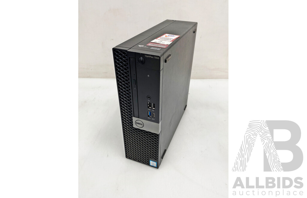 Dell OptiPlex 7050 Intel Core I5 (7500) 3.40GHz-3.80GHz 4-Core CPU Desktop Computer