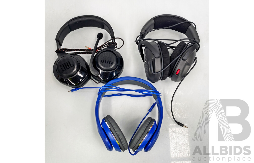 Assorted Lot of Mixed Headsets