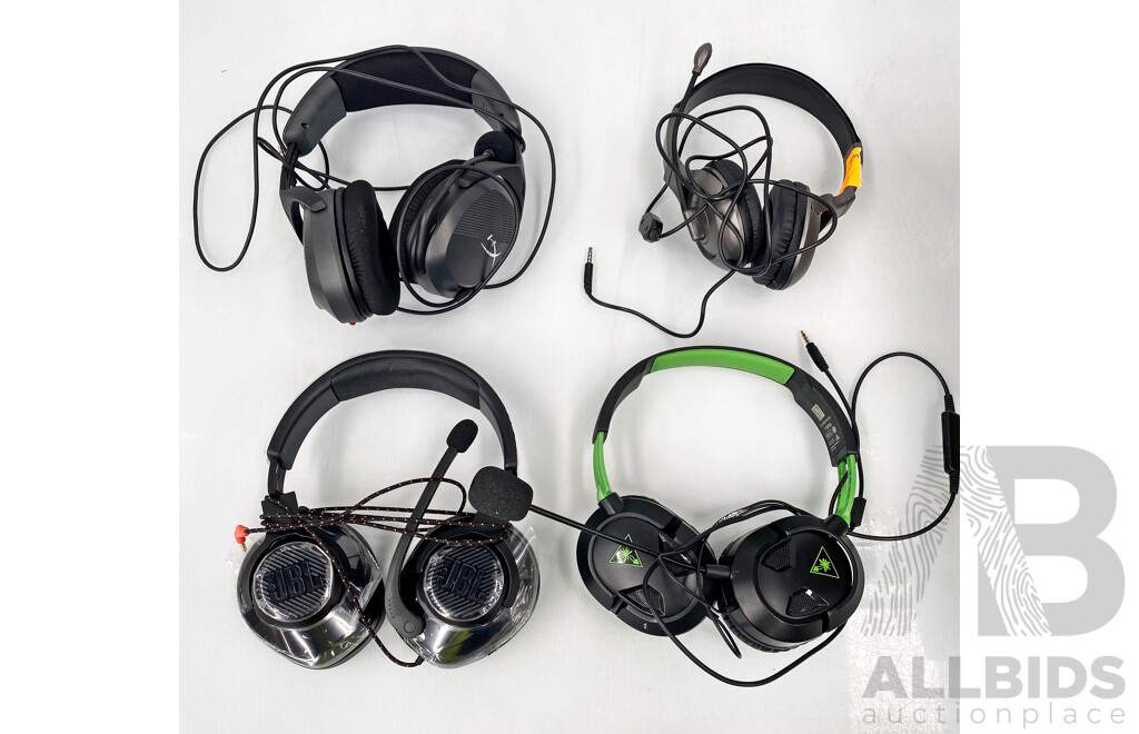 Assorted Lot of Mixed Headsets