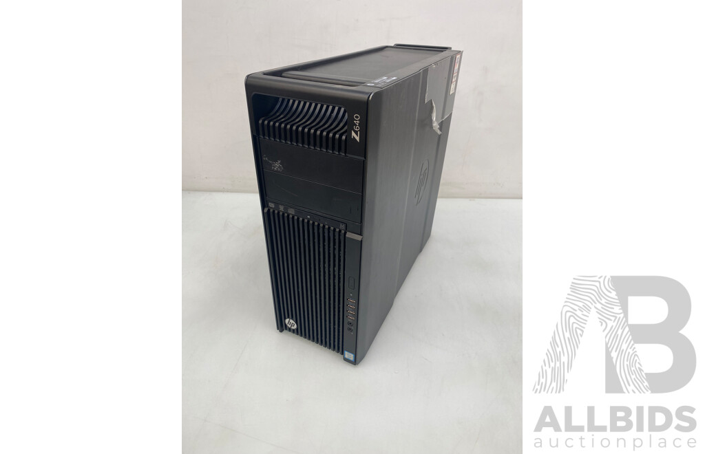 HP Z640 Intel Xeon (E5-2637 V4) 3.50GHz-3.70GHz 4-Core CPU Workstation