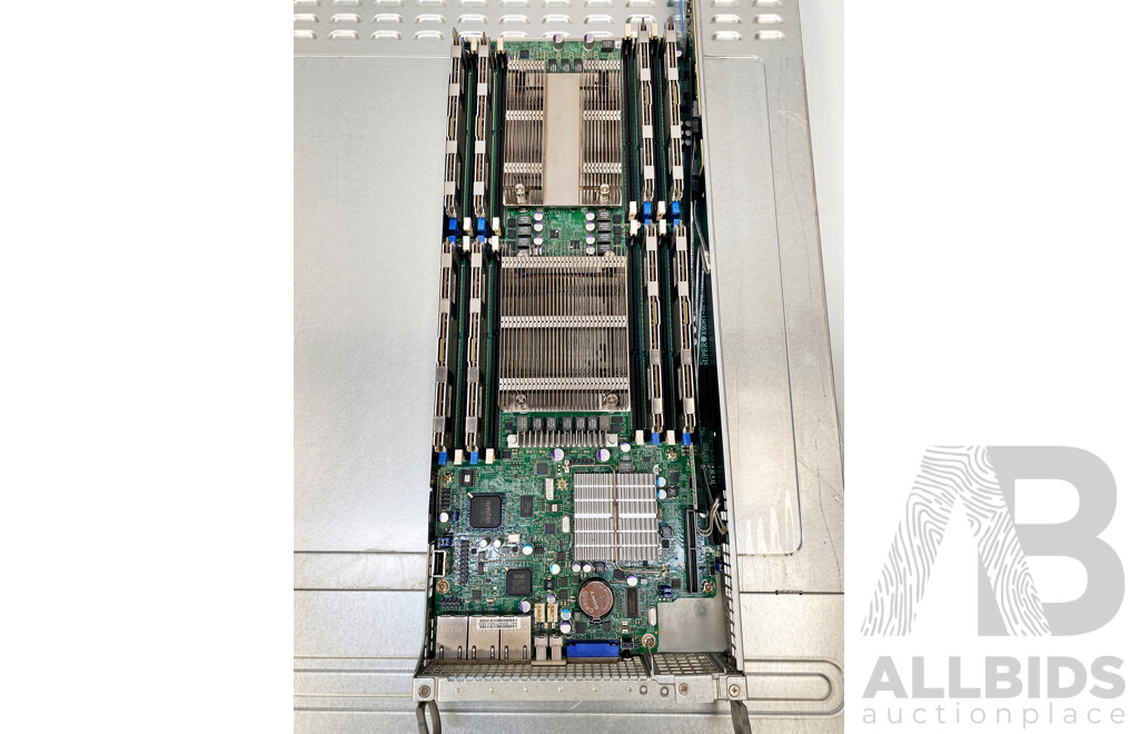 Supermicro (R4572) Xenon Multi-Node Server W/ 4x Dual Intel Xeon (E5-2630) 2.30GHz-2.80GHz 6-Core CPU 256GB DDR3