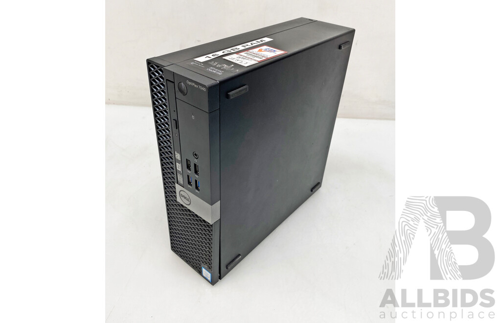 Dell OptiPlex 7040 Intel Core I5 (6500) 3.20GHz-3.60GHz 4-Core CPU Desktop Computer