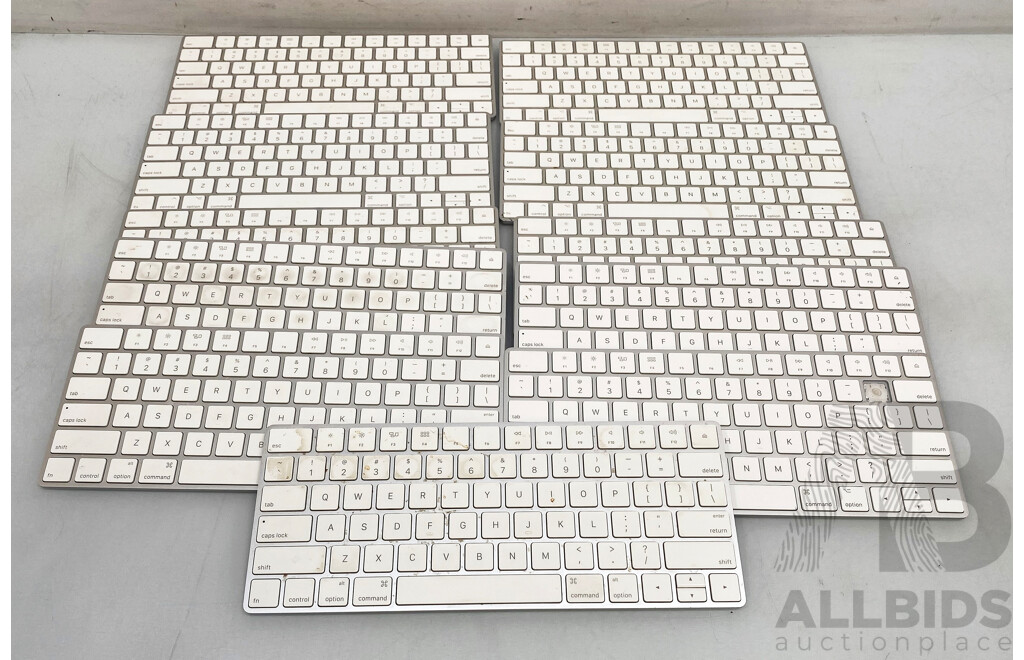 Apple (A1644) Wireless Keyboard - Lot of 10