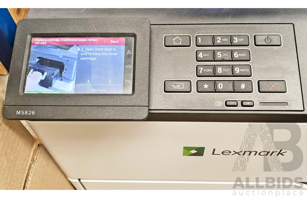 Lexmark MS826 Mono Laser Printer