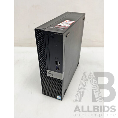 Dell OptiPlex 7050 Intel Core I5 (7500) 3.40GHz-3.80GHz 4-Core CPU Desktop Computer