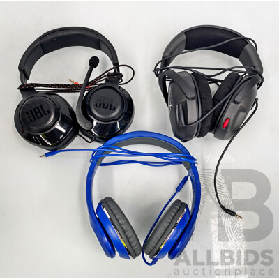 Assorted Lot of Mixed Headsets