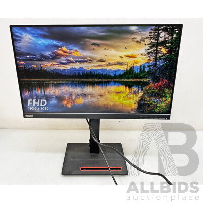 Lenovo ThinkVision (T24i-20) 24-Inch Full HD (1080p) Widescreen LED-Backlit LCD Monitor