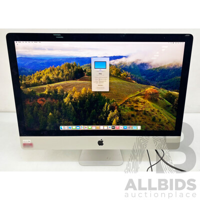 Apple (A2115) Intel Core I5 (10600) 3.30GHz-4.80GHz 6-Core CPU 27-Inch Retina 5K IMac (2020)