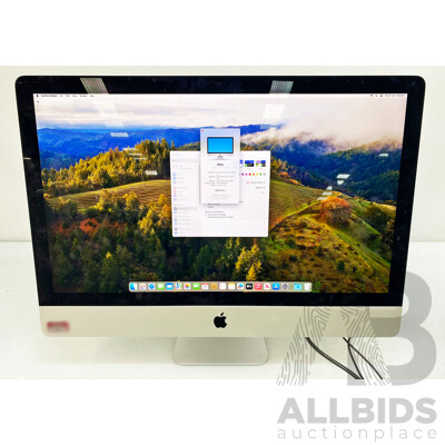 Apple (A2115) Intel Core I5 (10600) 3.30GHz-4.80GHz 6-Core CPU 27-Inch Retina 5K IMac (2020)