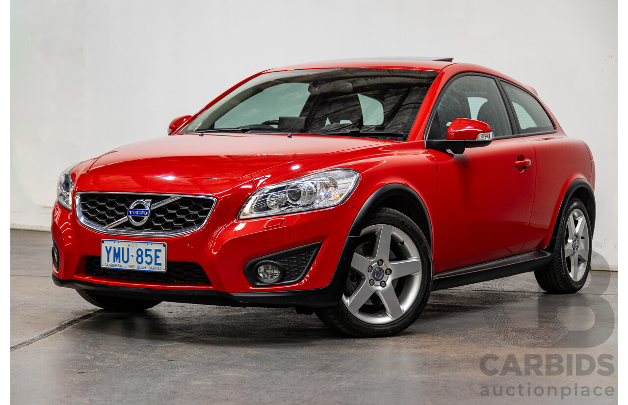 12/2011 Volvo C30 T5 S MY11 3d Hatchback Red 2.5L - Turbo