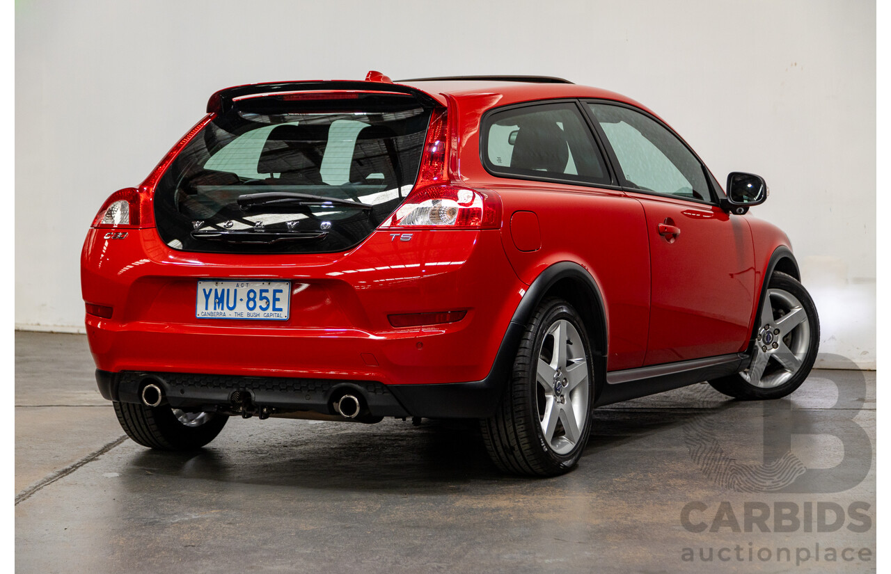 12/2011 Volvo C30 T5 S MY11 3d Hatchback Red 2.5L - Turbo