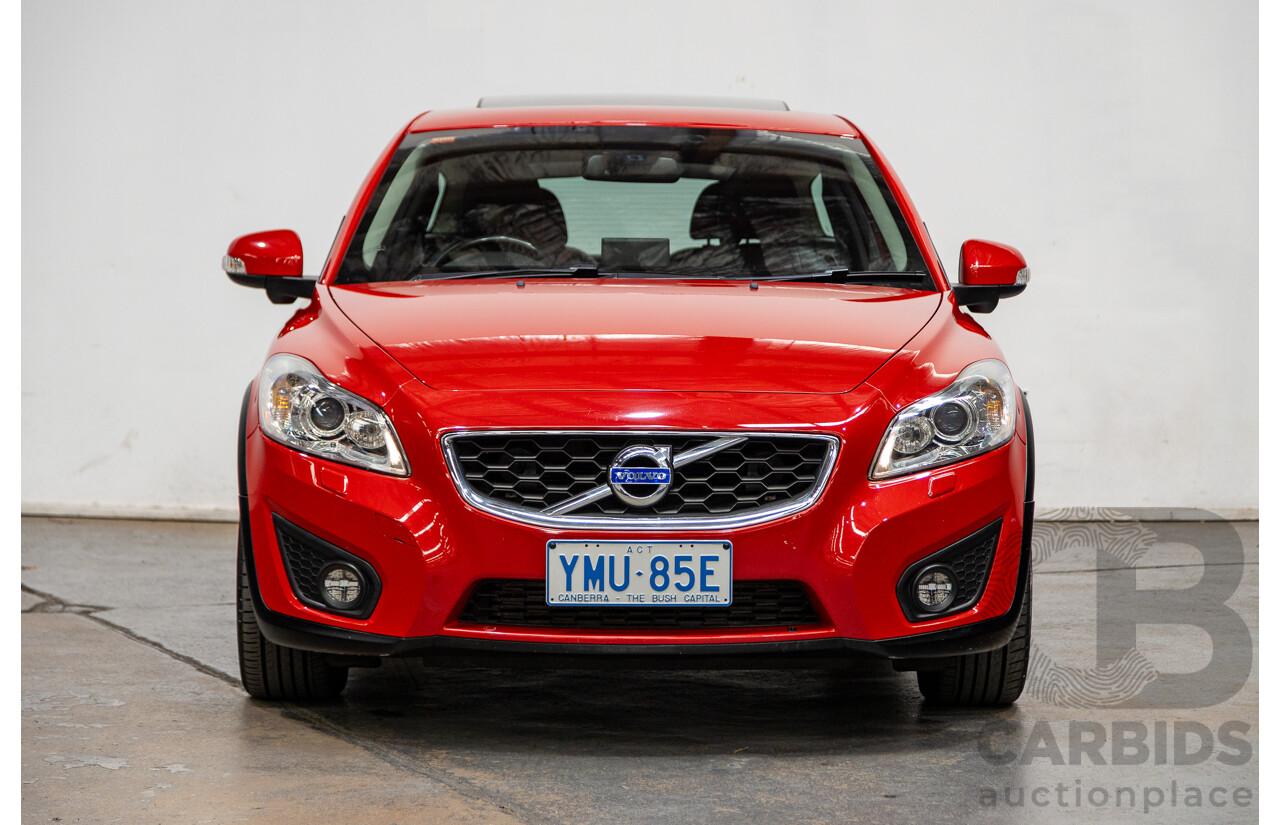 12/2011 Volvo C30 T5 S MY11 3d Hatchback Red 2.5L - Turbo