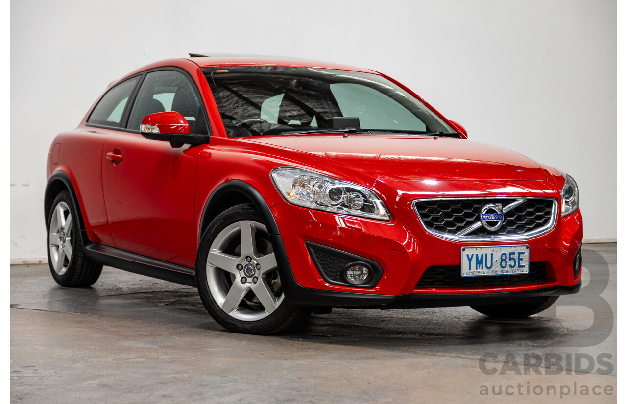 12/2011 Volvo C30 T5 S MY11 3d Hatchback Red 2.5L - Turbo