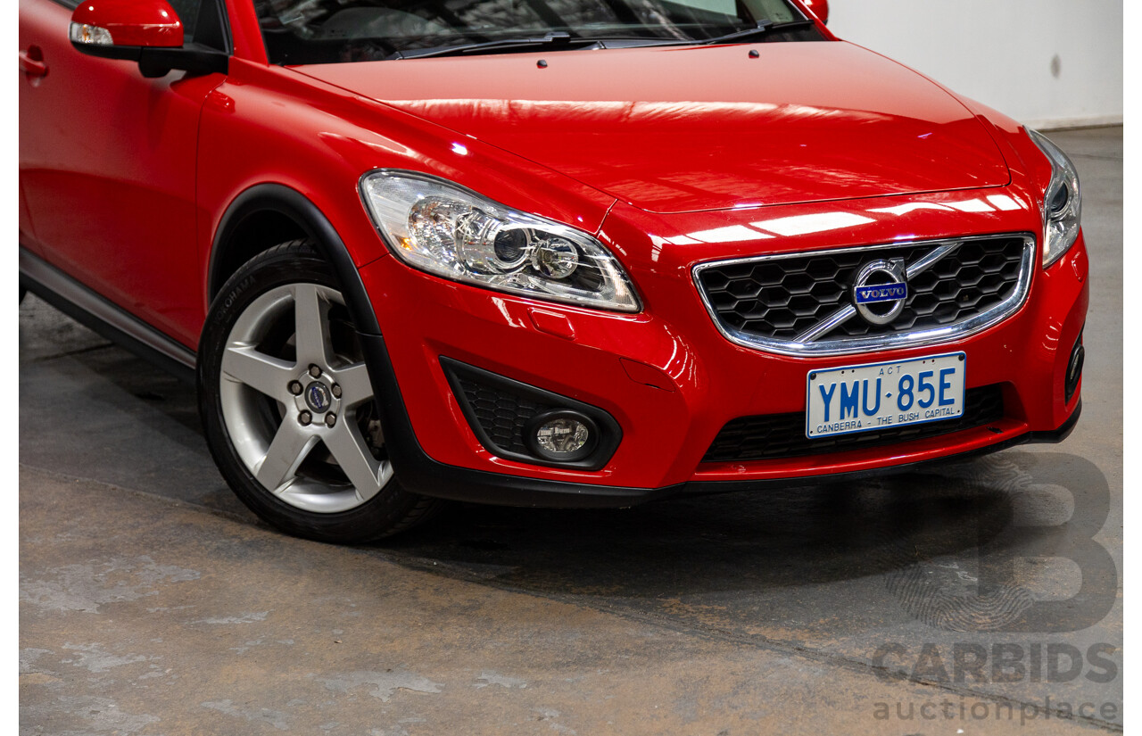 12/2011 Volvo C30 T5 S MY11 3d Hatchback Red 2.5L - Turbo