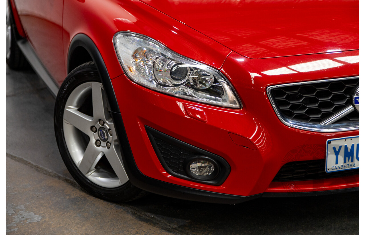 12/2011 Volvo C30 T5 S MY11 3d Hatchback Red 2.5L - Turbo