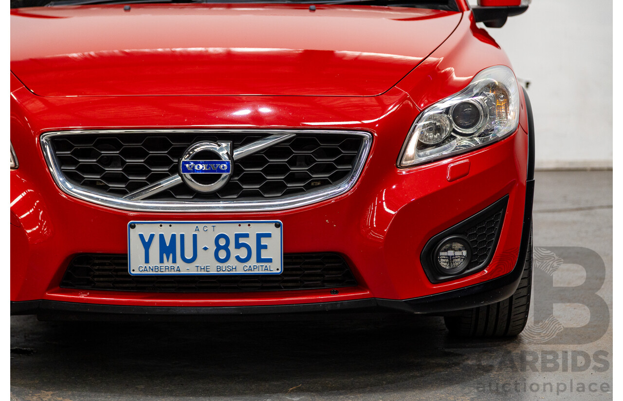 12/2011 Volvo C30 T5 S MY11 3d Hatchback Red 2.5L - Turbo