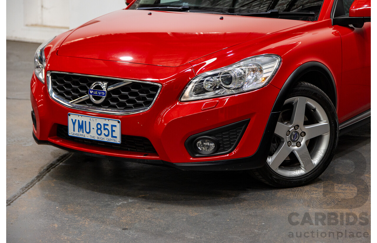 12/2011 Volvo C30 T5 S MY11 3d Hatchback Red 2.5L - Turbo