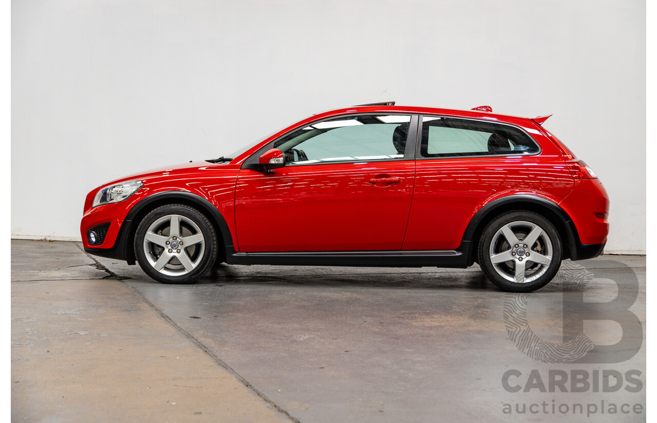 12/2011 Volvo C30 T5 S MY11 3d Hatchback Red 2.5L - Turbo