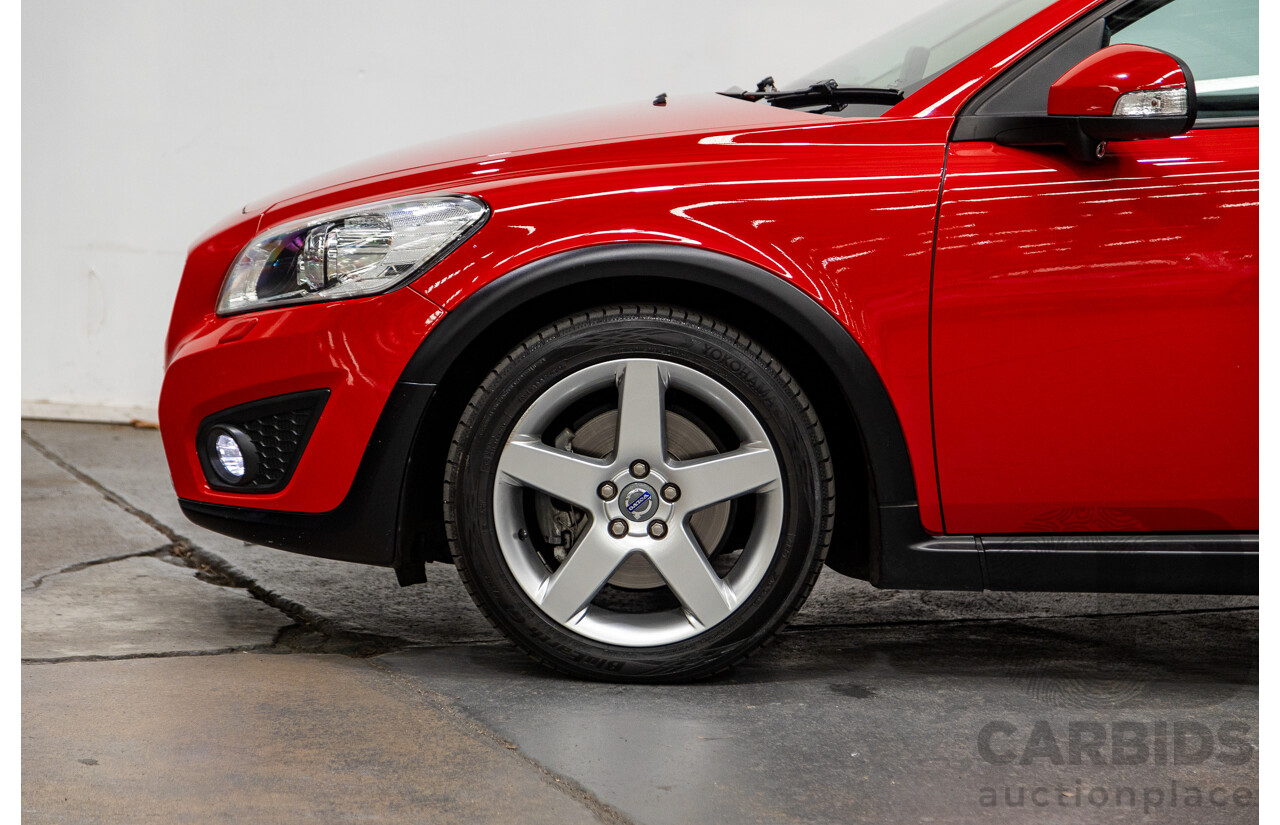 12/2011 Volvo C30 T5 S MY11 3d Hatchback Red 2.5L - Turbo