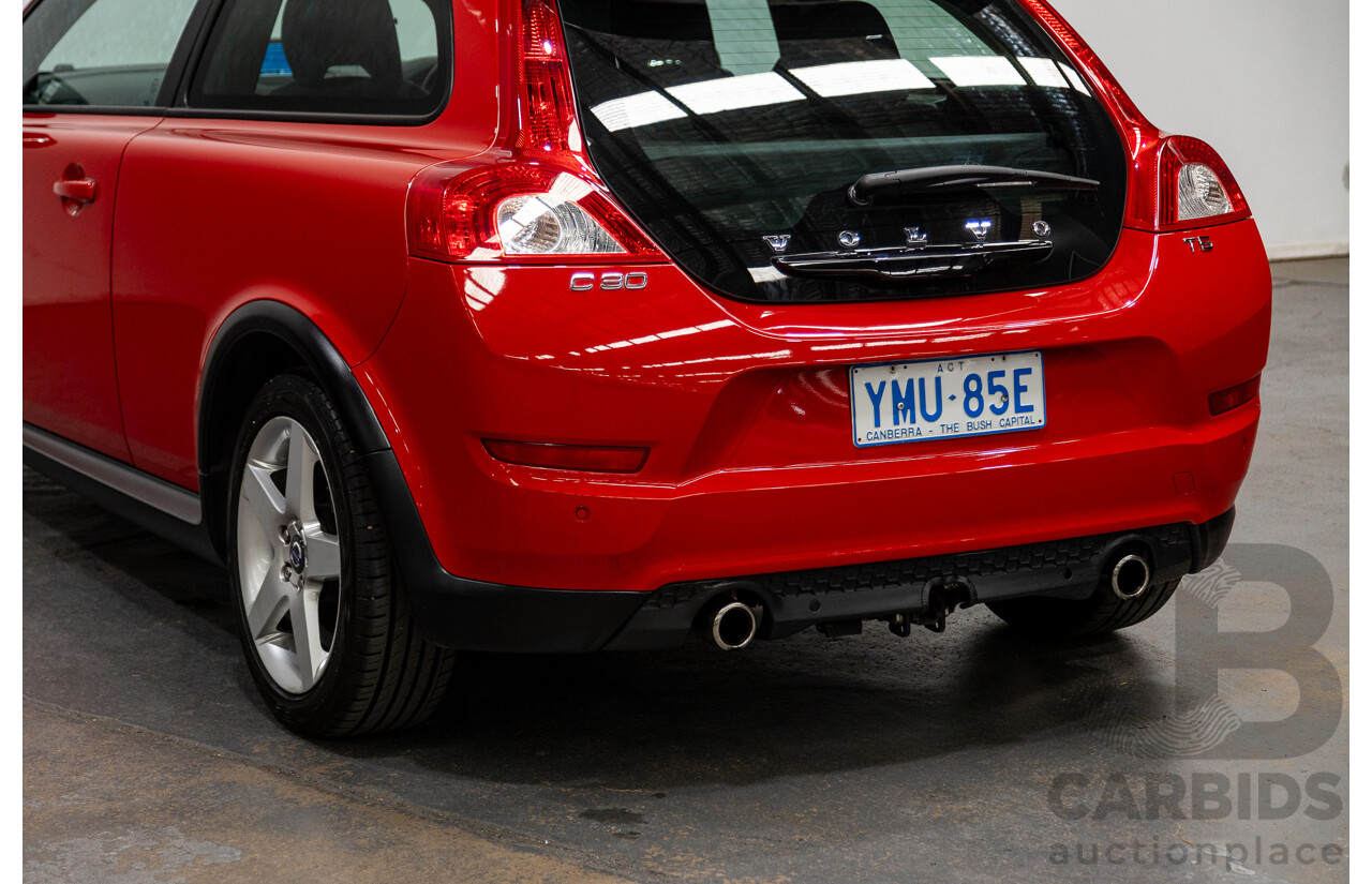 12/2011 Volvo C30 T5 S MY11 3d Hatchback Red 2.5L - Turbo