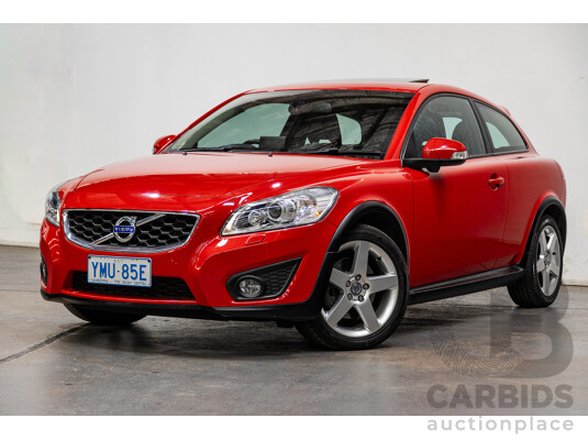 12/2011 Volvo C30 T5 S MY11 3d Hatchback Red 2.5L - Turbo