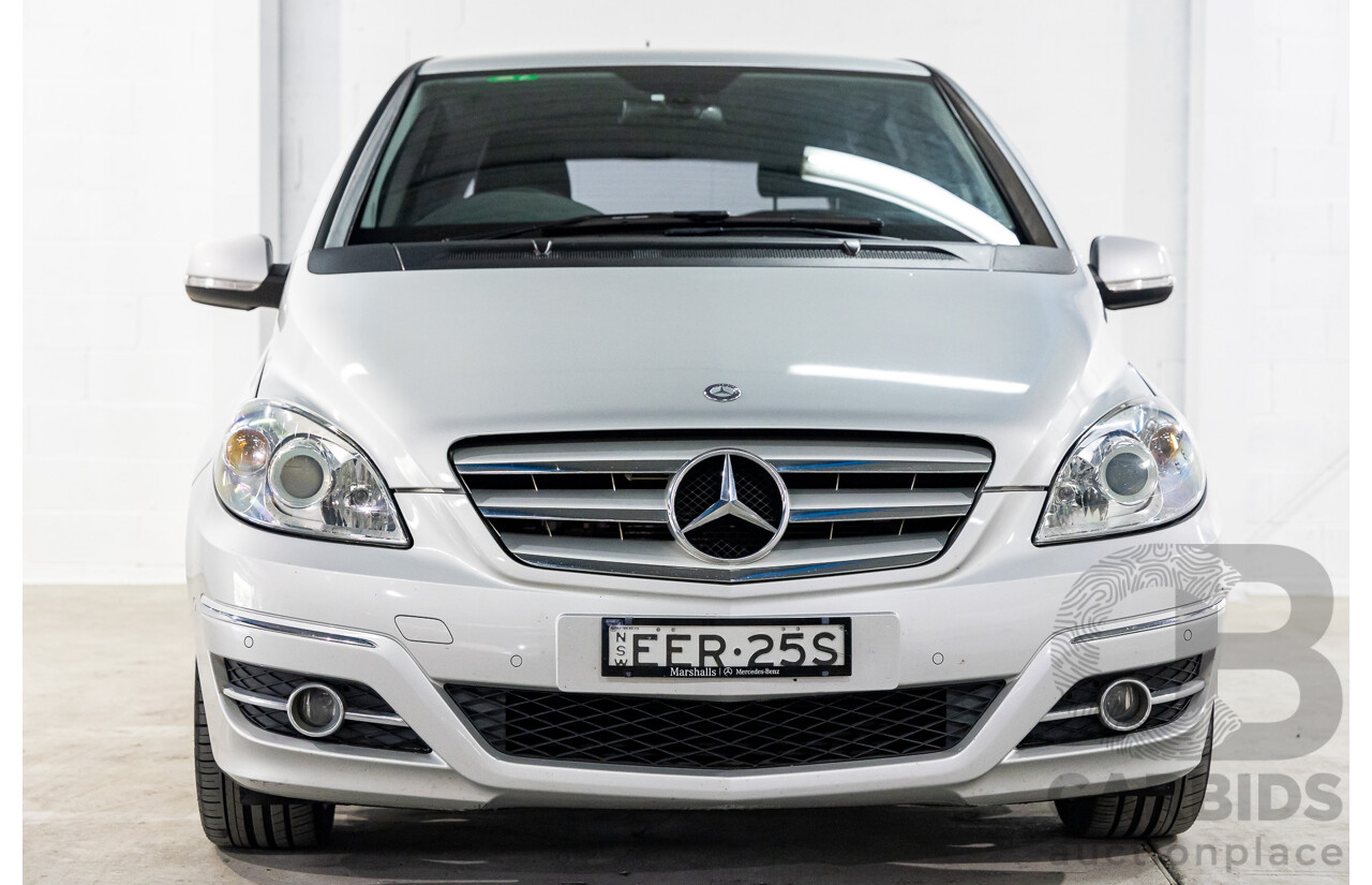 9/2010 Mercedes-Benz B180 CDI 245 MY11 5d Hatchback Polar Silver Metallic Turbo Diesel 2.0L