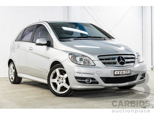 9/2010 Mercedes-Benz B180 CDI 245 MY11 5d Hatchback Polar Silver Metallic Turbo Diesel 2.0L