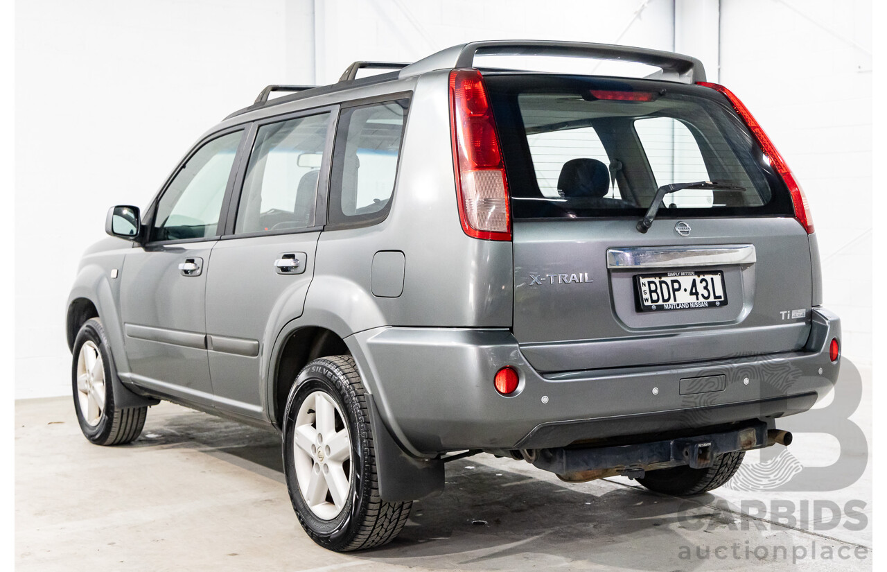 6/2007 Nissan X-Trail Ti-L (4x4) T30 MY06 4d Wagon Flint Grey Metallic 2.5L