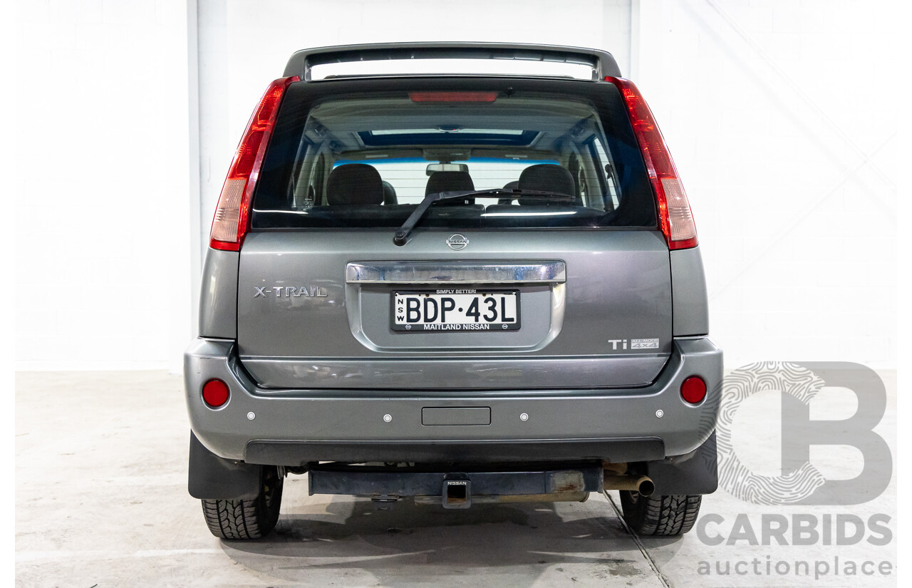 6/2007 Nissan X-Trail Ti-L (4x4) T30 MY06 4d Wagon Flint Grey Metallic 2.5L