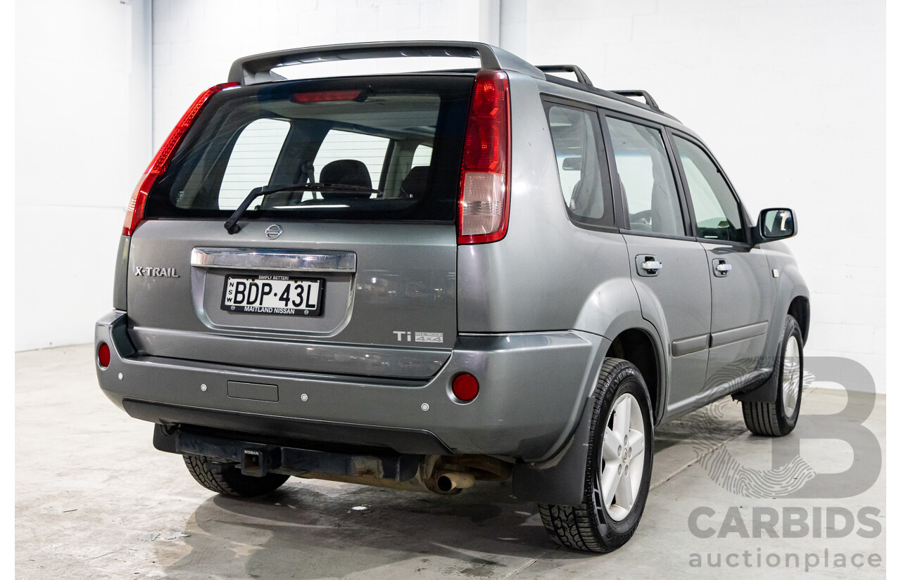 6/2007 Nissan X-Trail Ti-L (4x4) T30 MY06 4d Wagon Flint Grey Metallic 2.5L