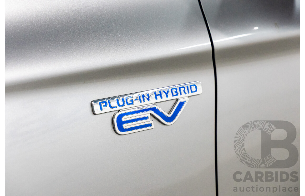 5/2014 Mitsubishi Outlander Aspire PHEV Hybrid ZJ MY14 4d Wagon Titanium Grey Metallic 2.0L/210kW Plug In Hybrid