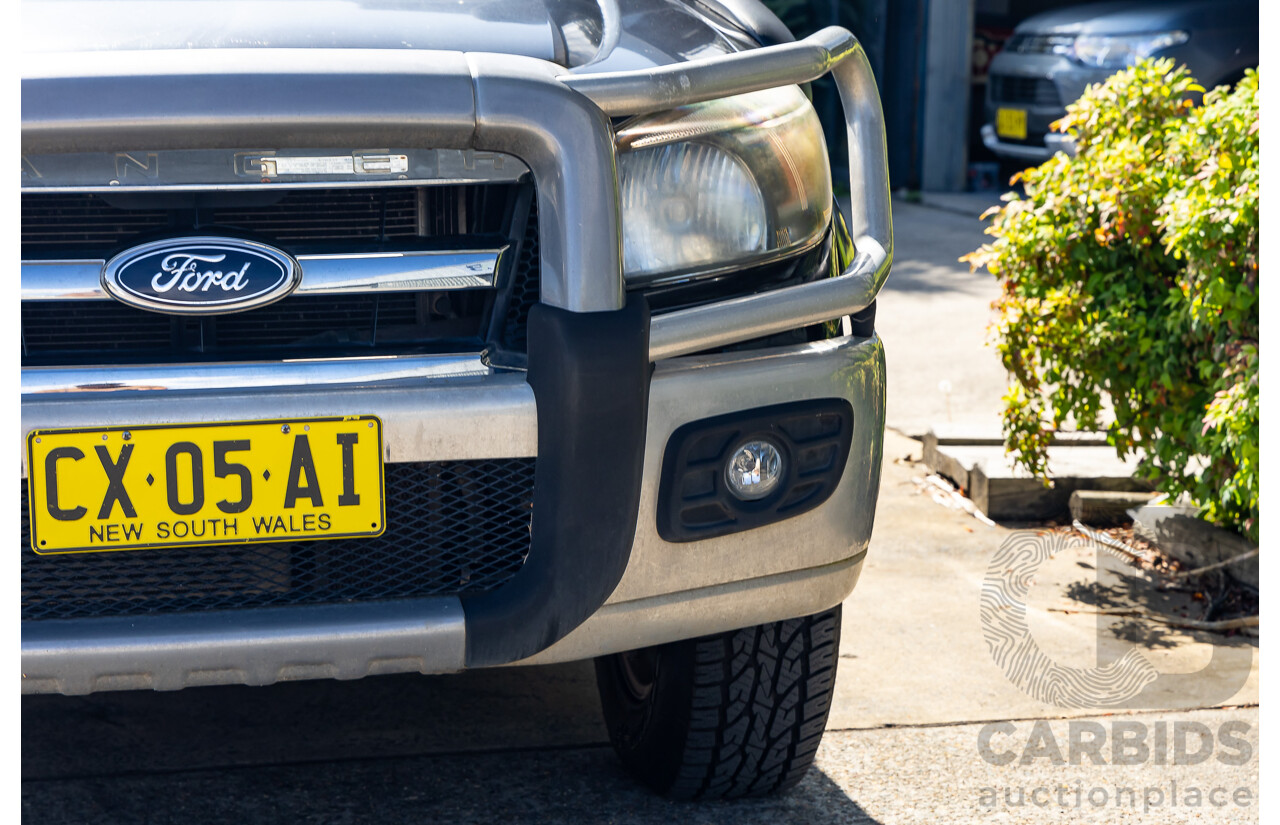 11/2010 Ford Ranger XLT (4x4) PK Dual Cab P/Up Black Mica Turbo Diesel 3.0L