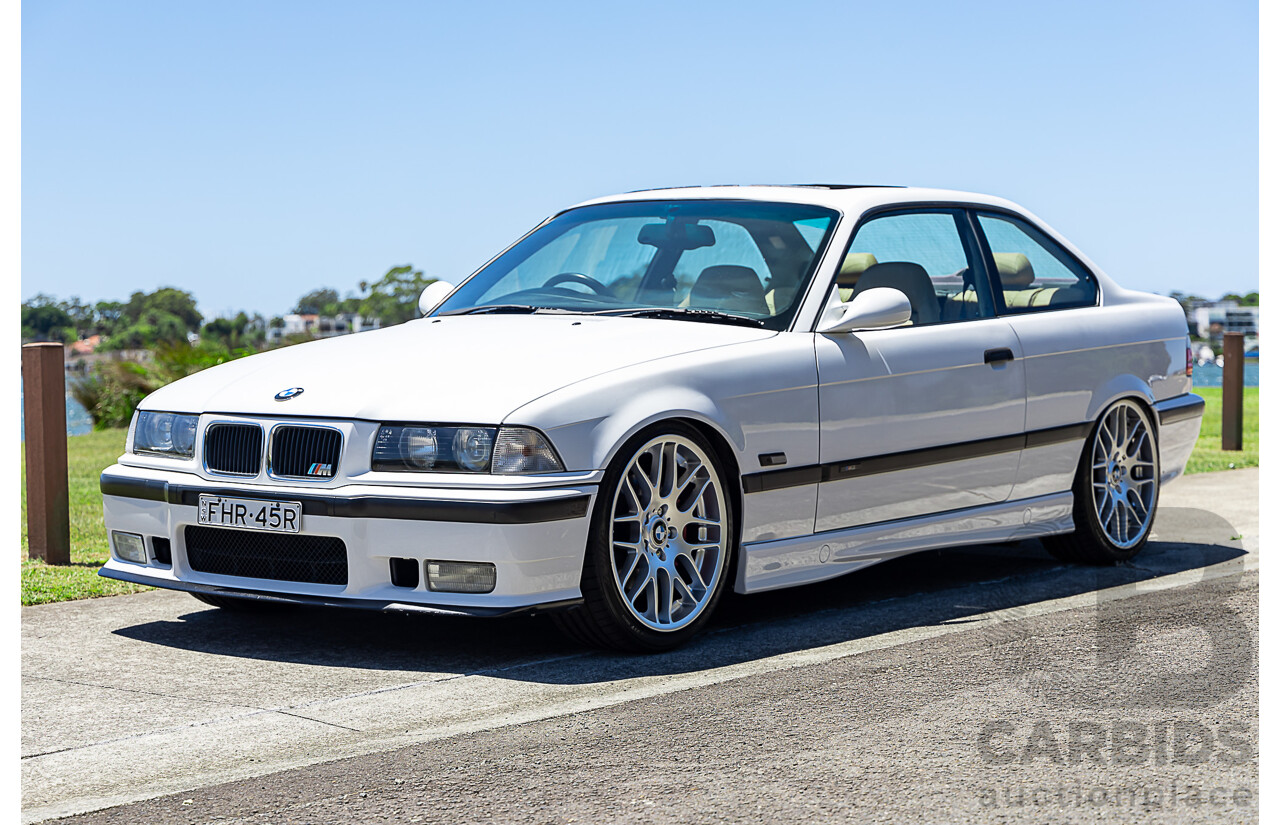 4/1995 BMW M3 E36 2d Coupe Alpine White 3.0L